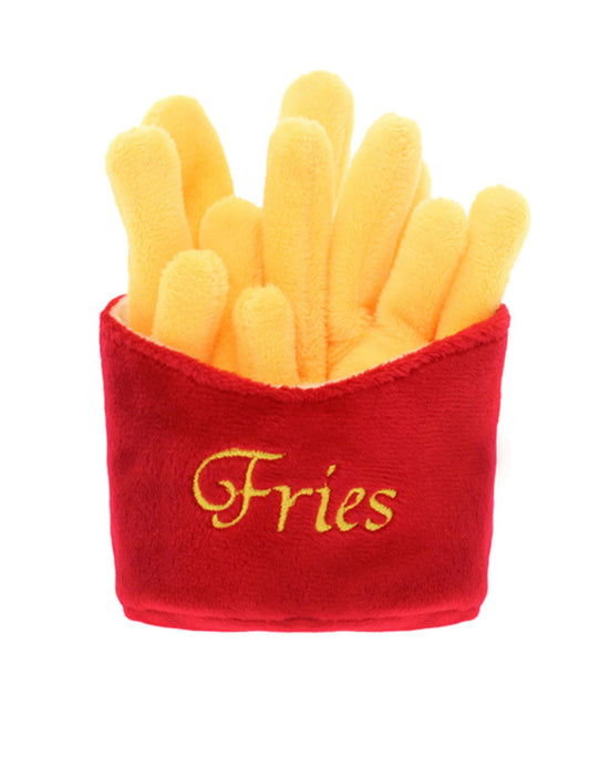 Fries Plush & Squeaky Dog Toy